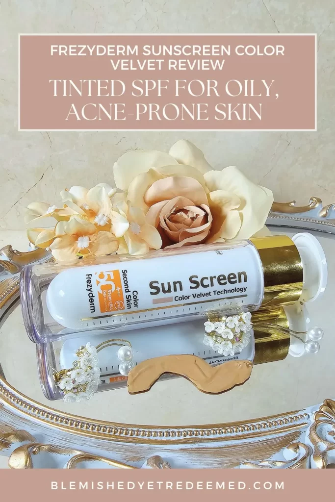 Frezyderm Sunscreen Color Velvet Review